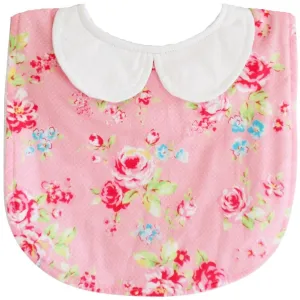 Alimrose - Peter Pan Collar Bib Pink Floral