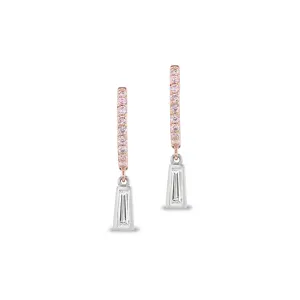 Argyle Pink Diamond Dangle Earrings