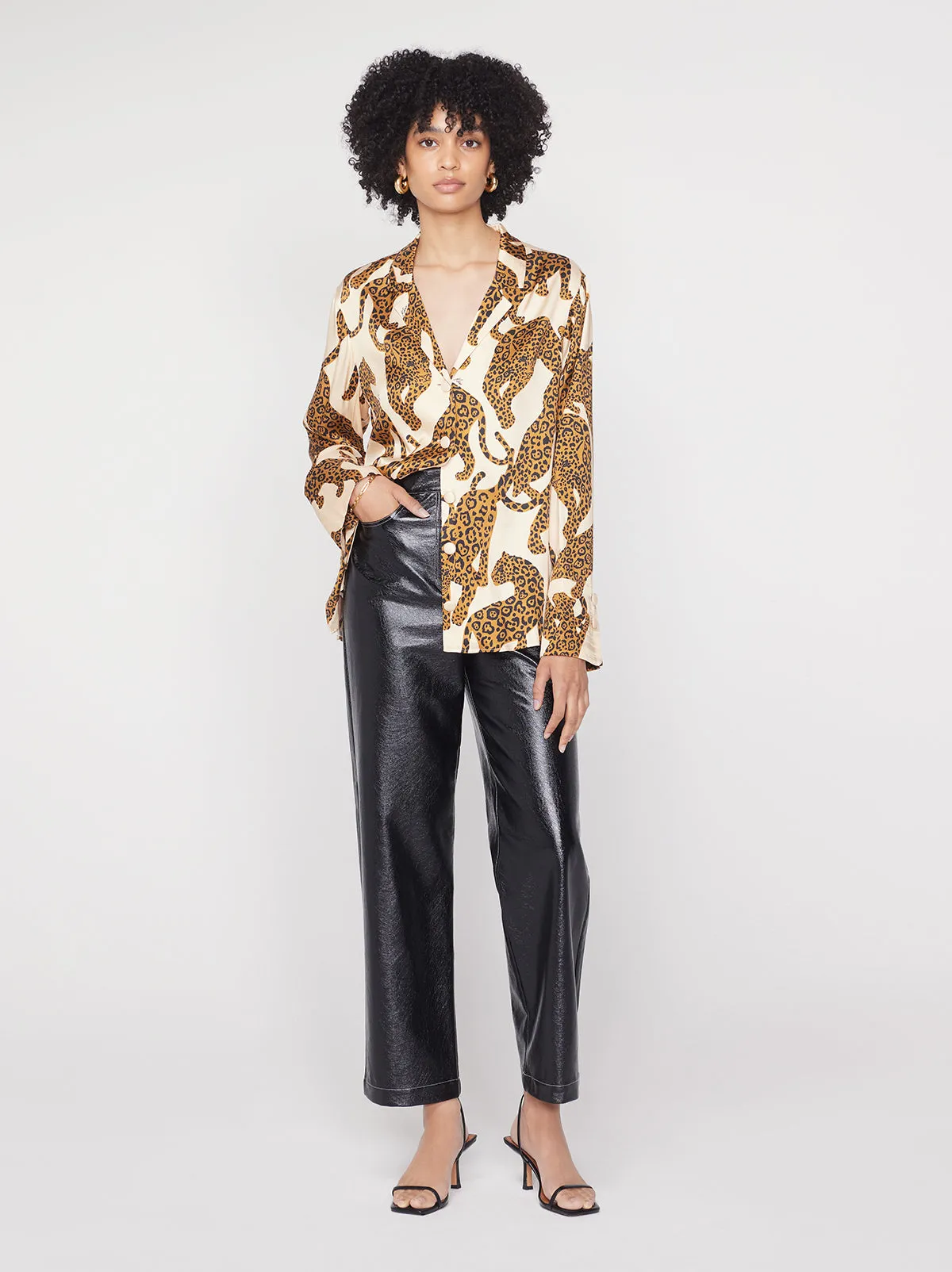 Cady Leopards Print Shirt