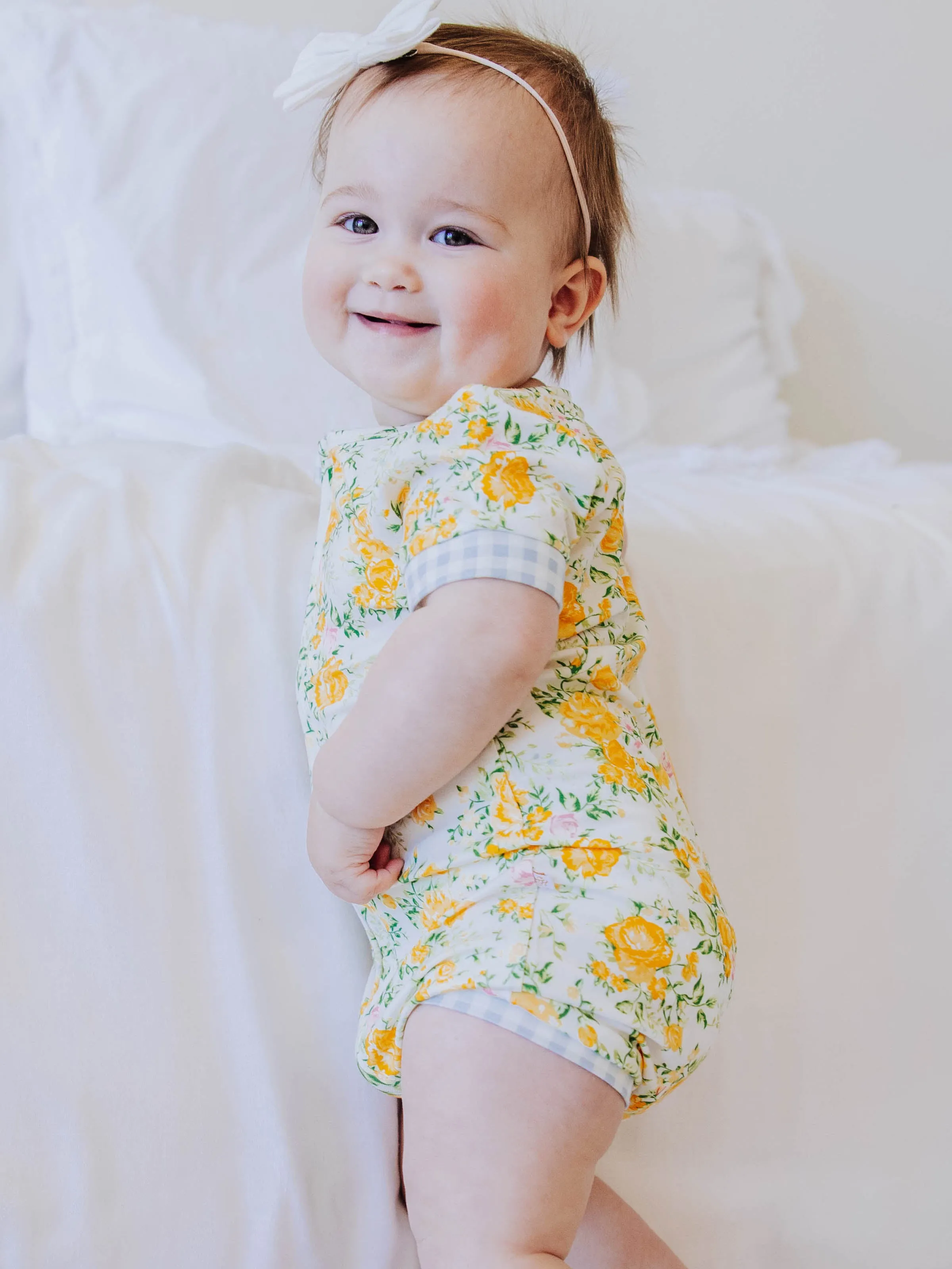 Cloud Shorty Layette - Elina Rose