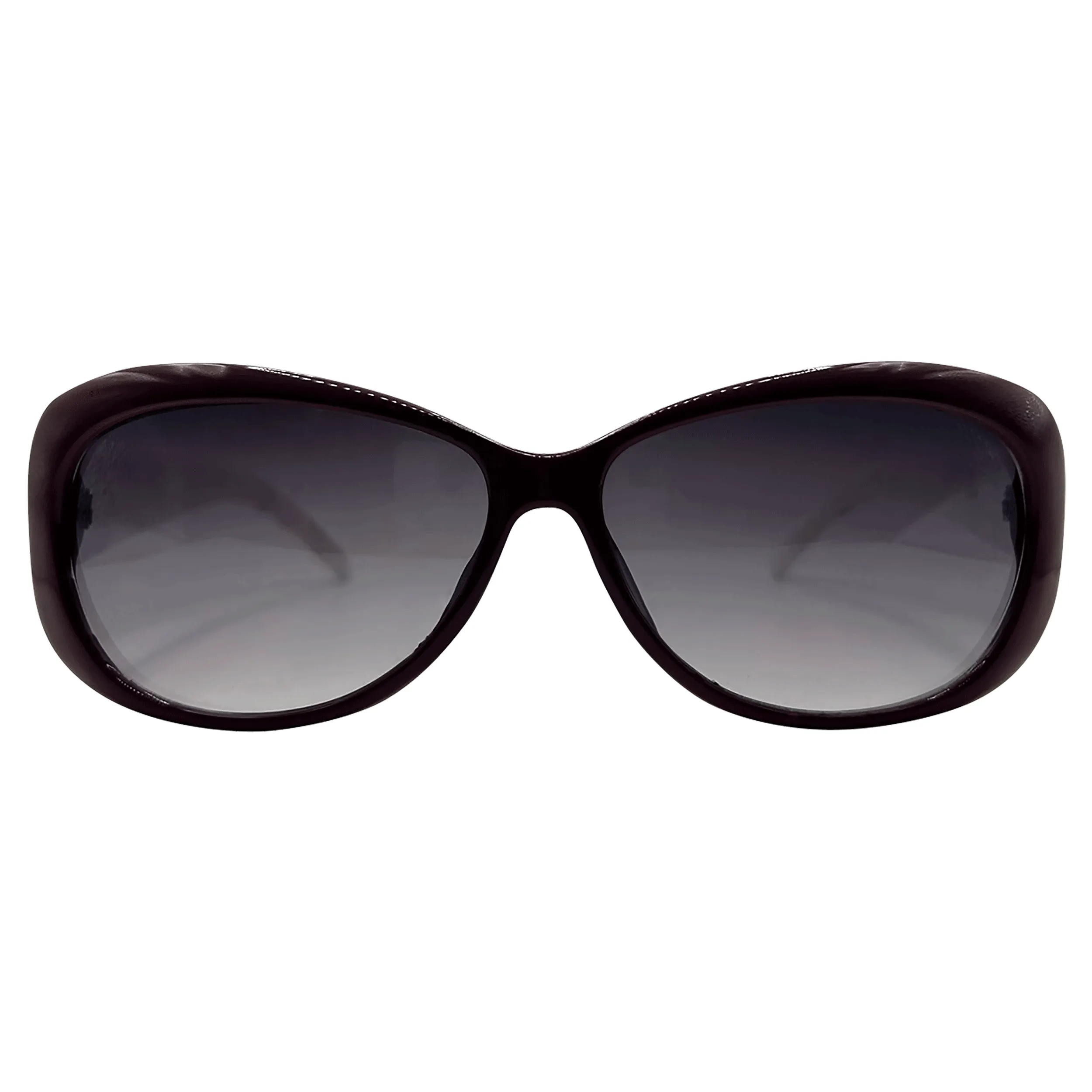 FLORA Round Polka Dot Sunglasses