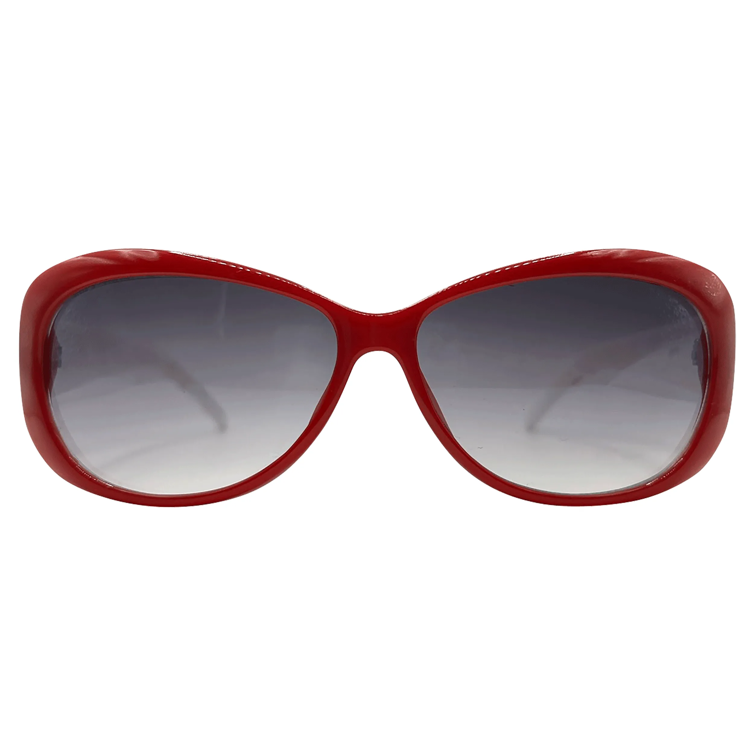 FLORA Round Polka Dot Sunglasses