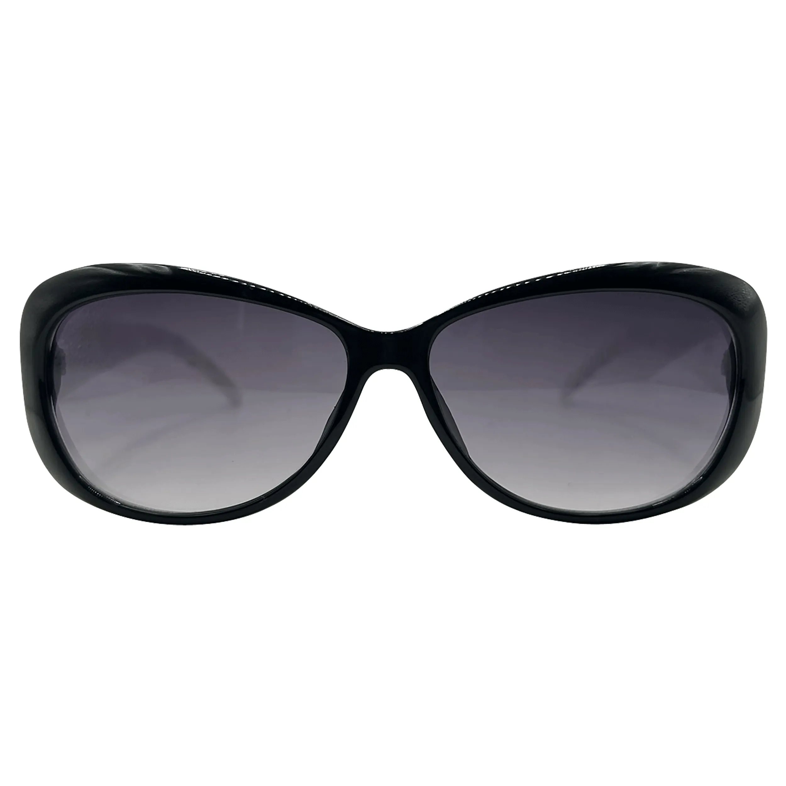 FLORA Round Polka Dot Sunglasses