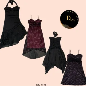 Glittery Y2K Party Dresses Bundle (GRV-11-118)