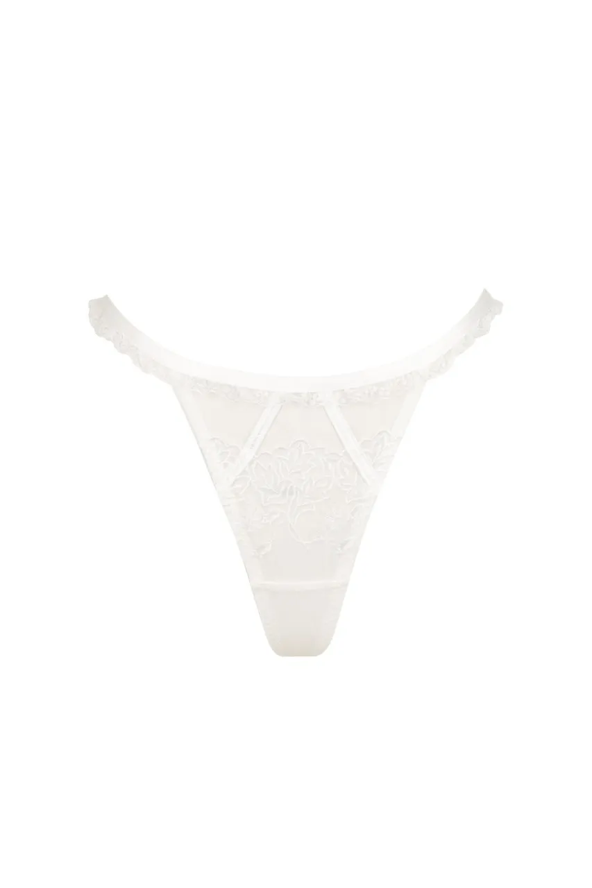 Jasmine Thong White