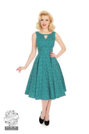 La Rosa Dotty Swing Dress by Hearts and Roses