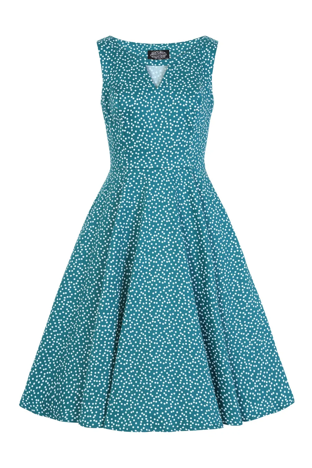 La Rosa Dotty Swing Dress by Hearts and Roses