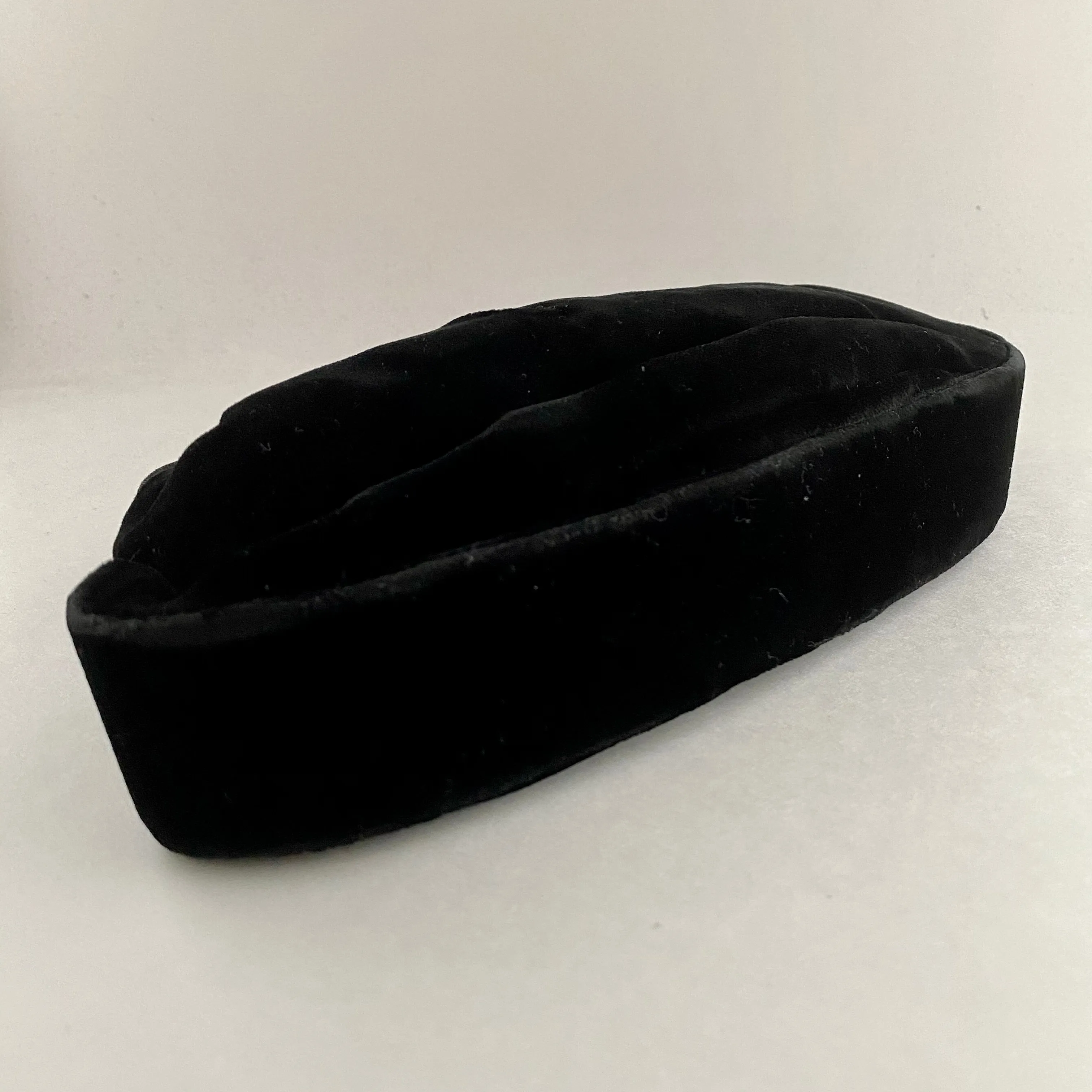 Late 50s/ Early 60s Black Velvet Clutch