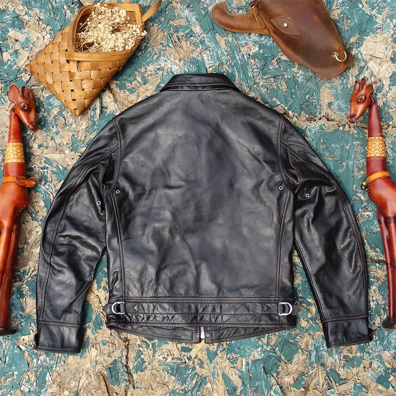 Men's 1930s Sports Leather Jacket