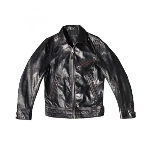 Men's 1930s Sports Leather Jacket