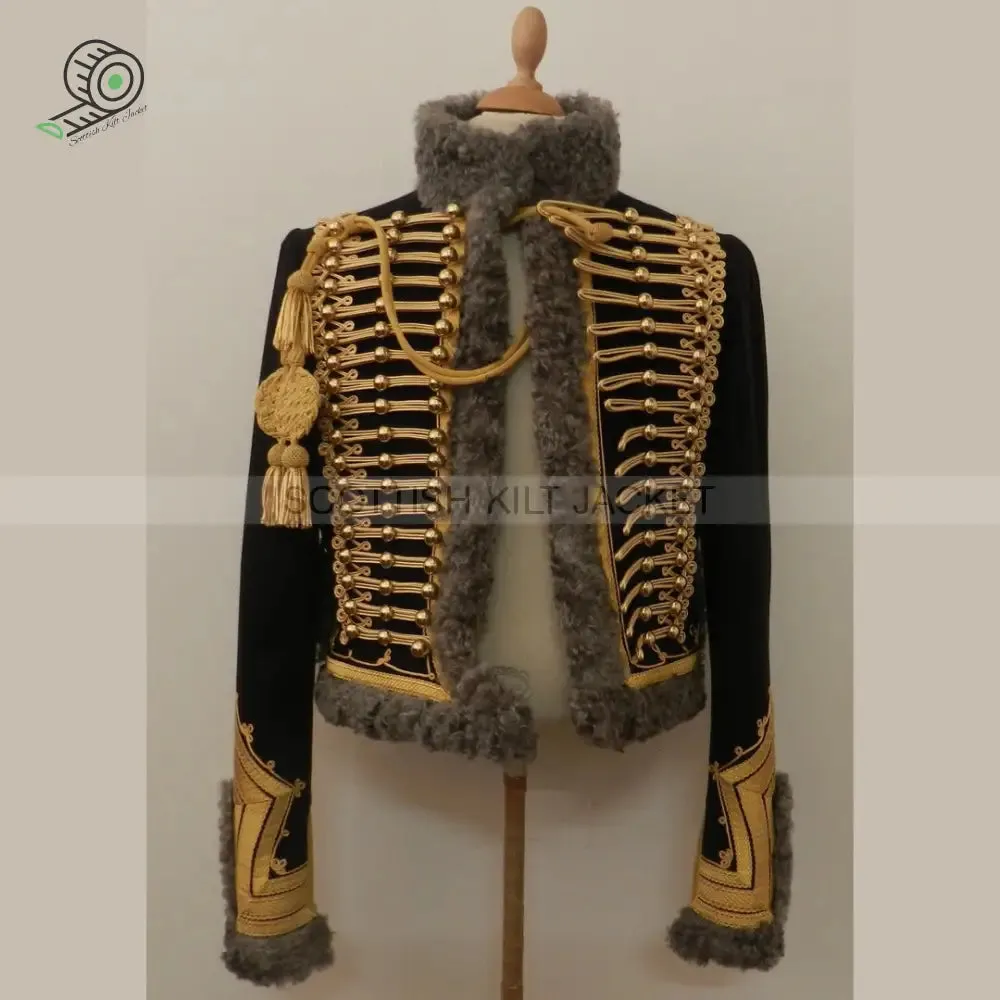 Men's Napoleonic Military Hussars Tunic (Jimi Hendrix Style)