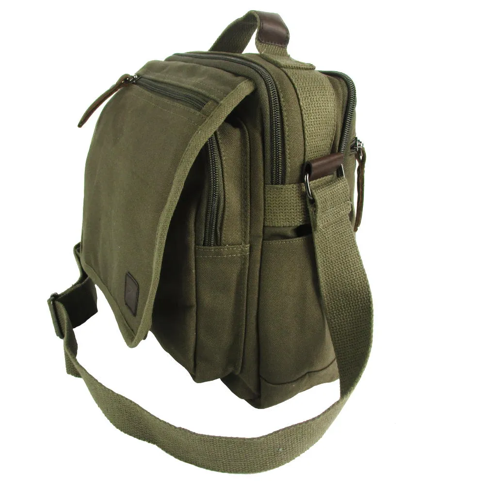 Tactical Canvas Shoulder Bag