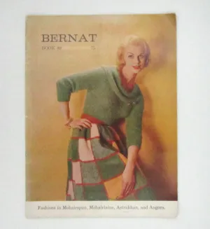 Vintage Bernat Book 89: Handicrafter Knitting Magazine