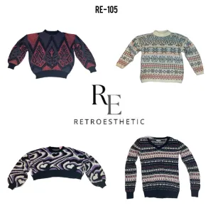 Vintage Ethenic Sweaters (RE-105)