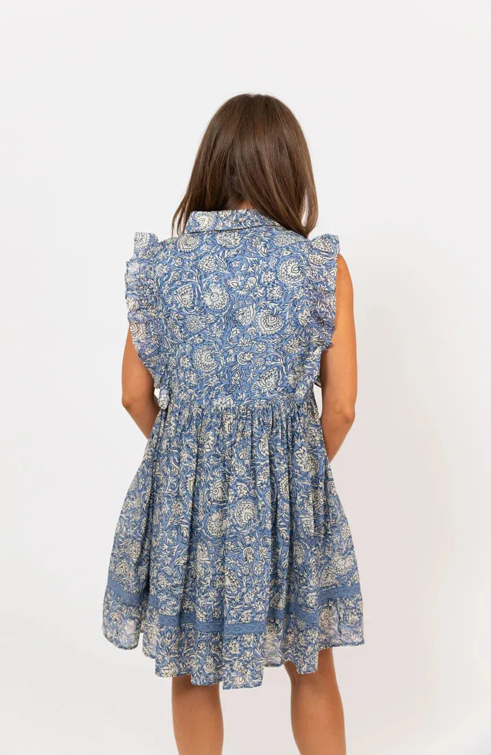 Vintage Floral Tier Dress- Karlie