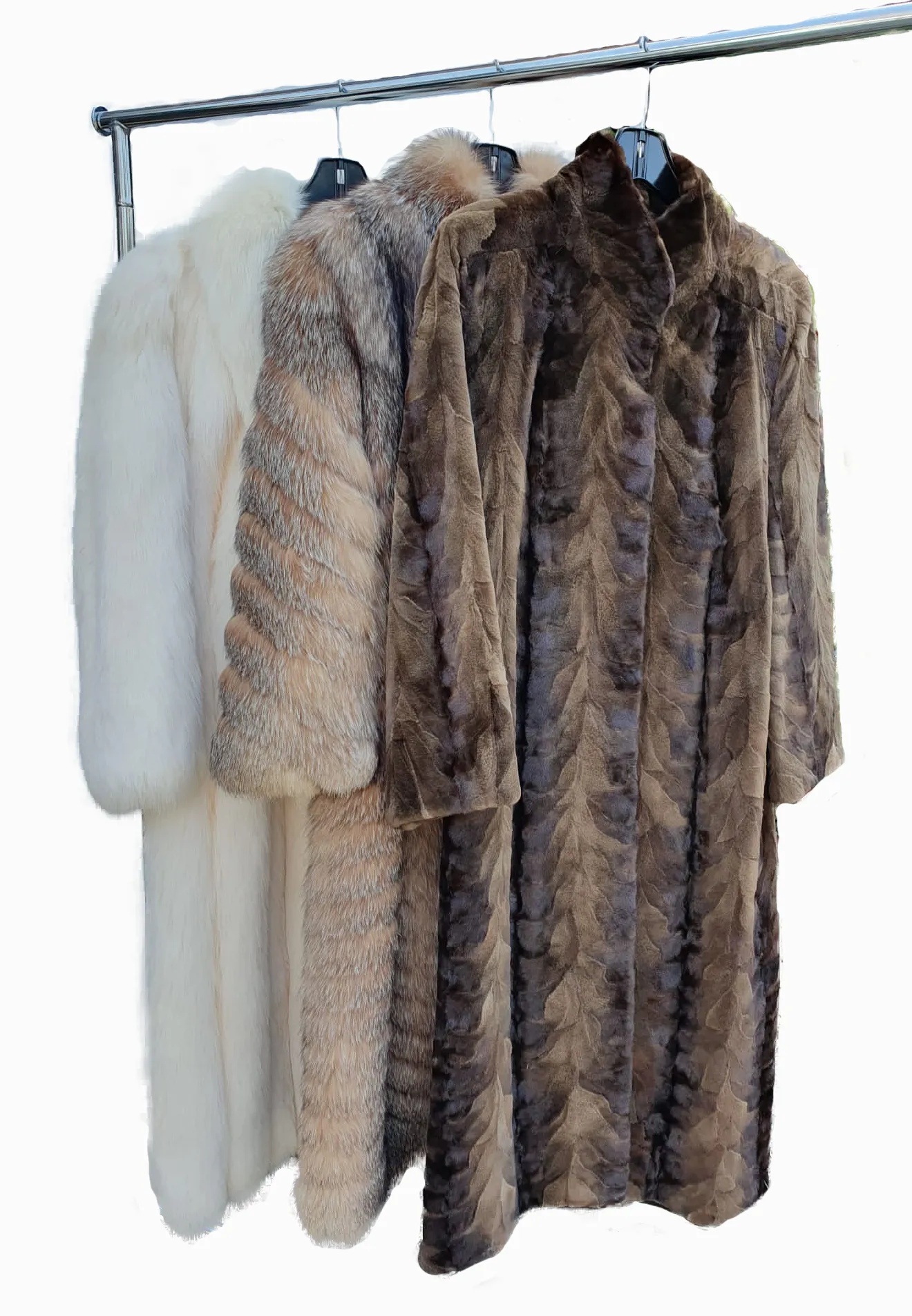 Vintage Lunaraine Pieced Mink Paw Coat -L