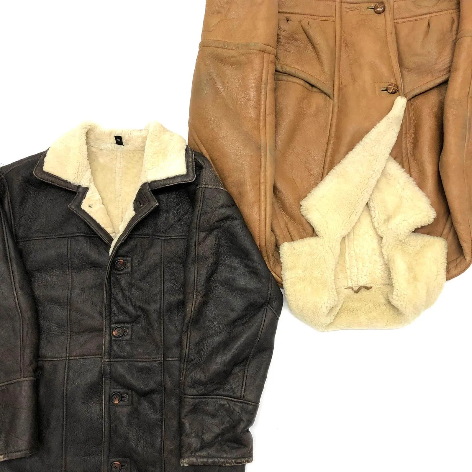 Vintage Mens Sheepskin Coats