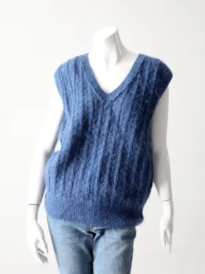 vintage mohair sweater vest