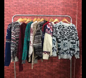 Vintage Wool Sweaters 10Pcs